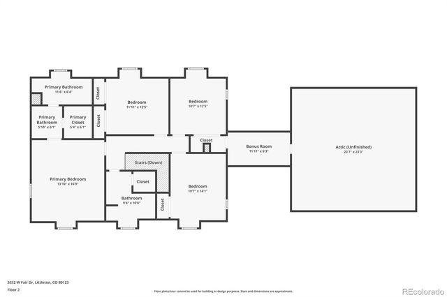 5332 W Fair Drive, Littleton, CO 80123