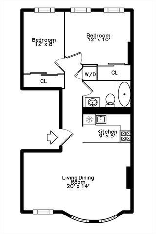 89 Waltham St 4, Boston, MA 02118