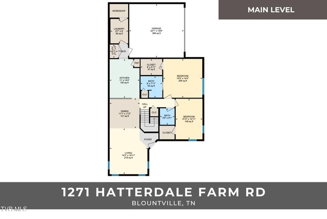 1271 Hatterdale Farm Road, Blountville, TN 37617