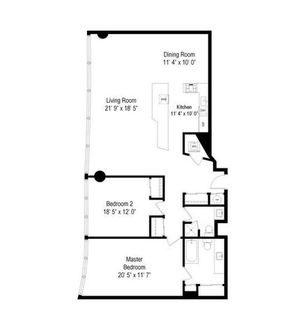 505 N Lake Shore Drive 2412, Chicago, IL 60611