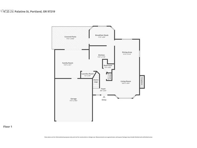 4725 Sw PALATINE St, Portland, OR 97219