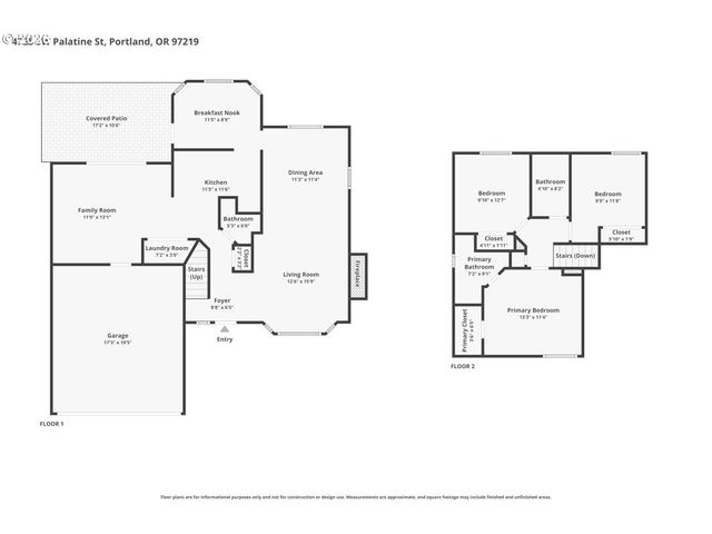 4725 Sw PALATINE St, Portland, OR 97219