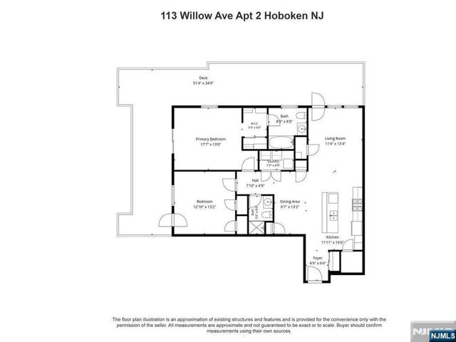 113 Willow Avenue 2, Hoboken, NJ 07030