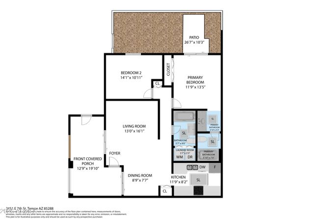 2451 E 7TH Street, Tempe, AZ 85288
