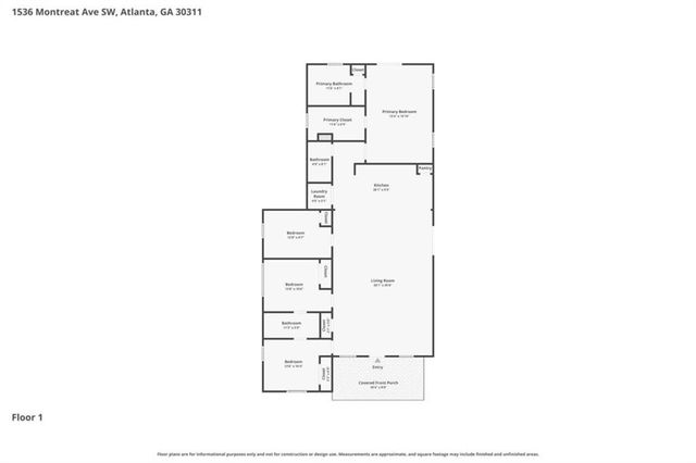 1536 Montreat Avenue, Atlanta, GA 30311