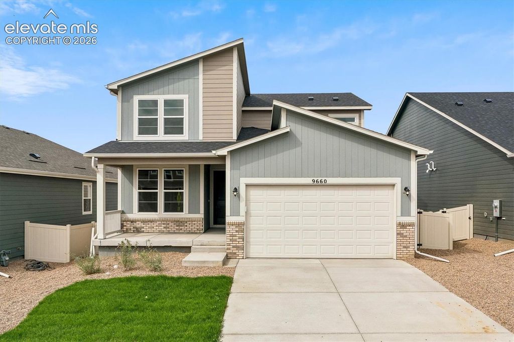 9660 Blaurock Drive, Fountain, CO 80817 — exterior