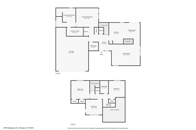 2709 Hedgeway Drive, Arlington, TX 76016