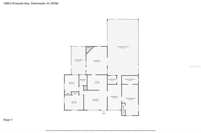 1500 S PRESCOTT AVENUE, Clearwater, FL 33756