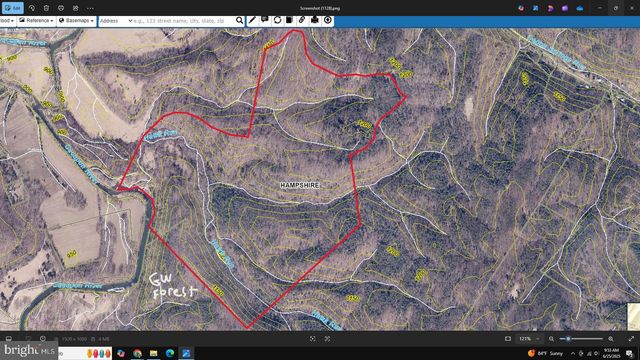 200 AC ON CACAPON RIVER & GW NATIONAL FOREST, Yellow Spring, WV 26865