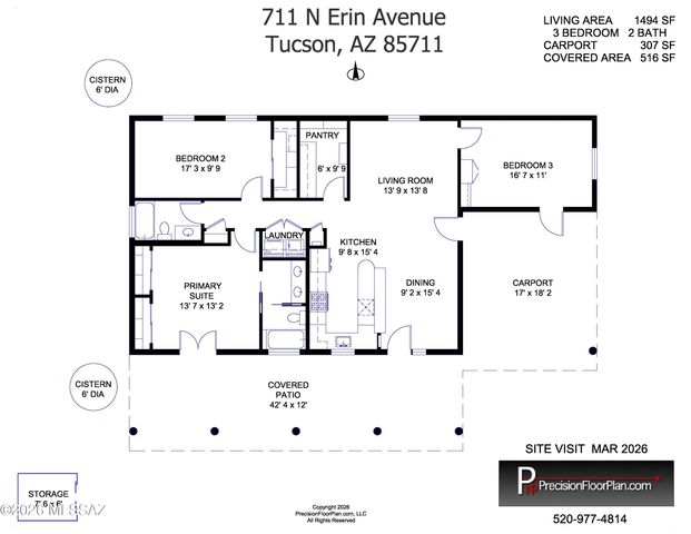 711 N Erin Avenue, Tucson, AZ 85711