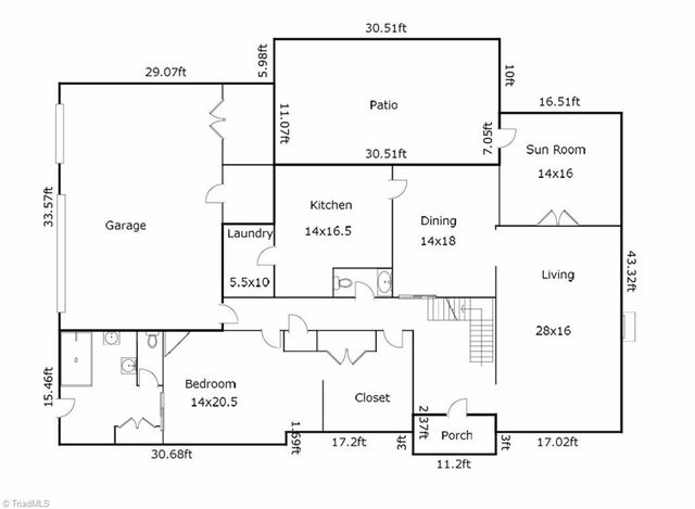 3559 Old Onslow Road, Greensboro, NC 27407