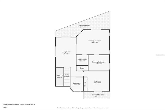 3341 N OCEAN SHORE BOULEVARD, Flagler Beach, FL 32136