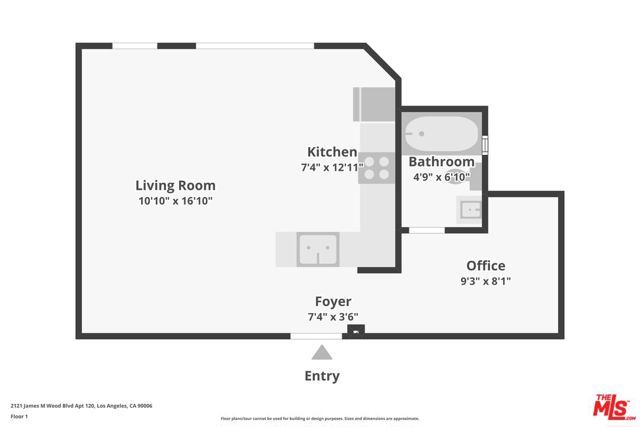 2121 James M Wood Boulevard 414, Los Angeles, CA 90006