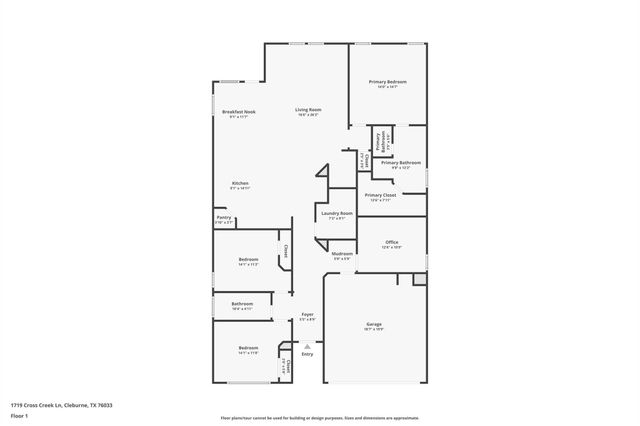 1719 Cross Creek Lane, Cleburne, TX 76033