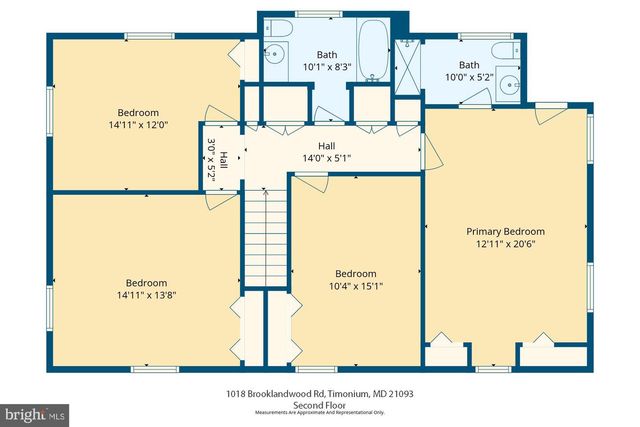 1018 BROOKLANDWOOD RD, Lutherville Timonium, MD 21093