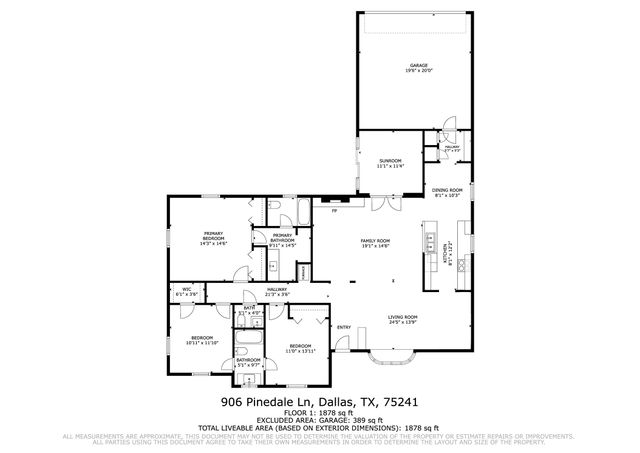 906 Pinedale Lane, Dallas, TX 75241