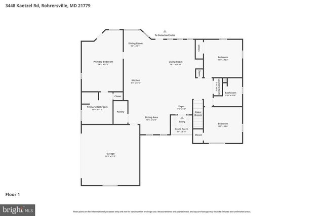 3448 KAETZEL, Rohrersville, MD 21779