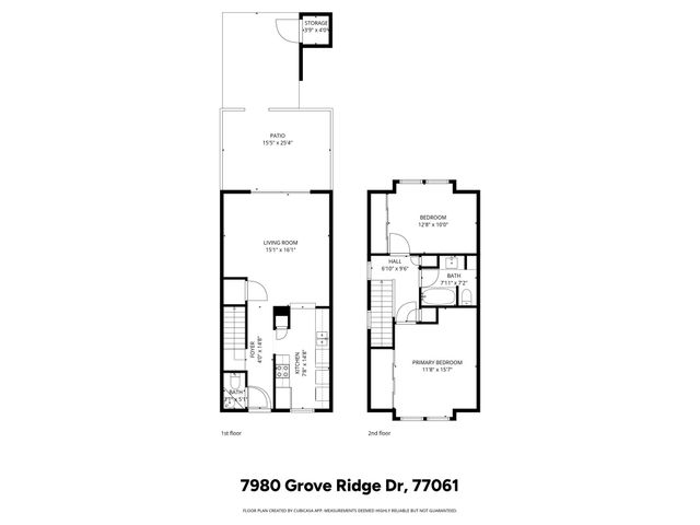 7980 Grove Ridge Drive, Houston, TX 77061