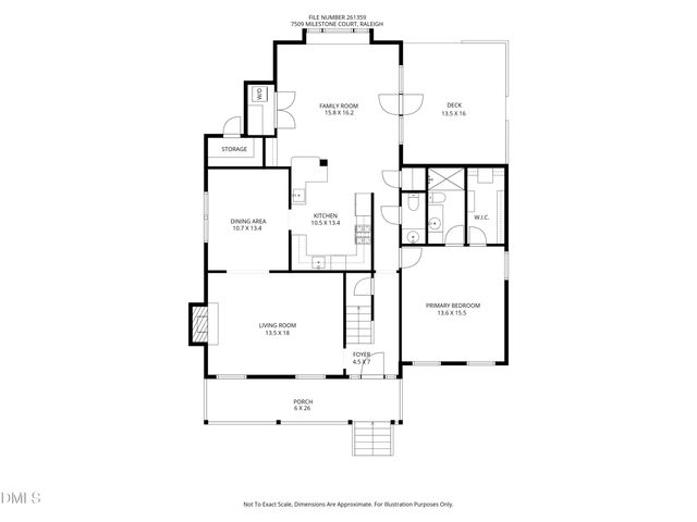 7509 Milestone Court, Raleigh, NC 27615