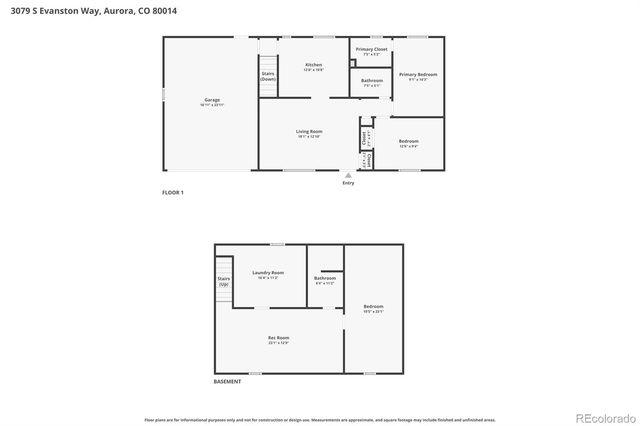 3079 S Evanston Way, Aurora, CO 80014