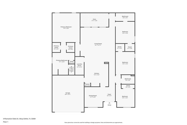 4 Plantation Oaks Drive, Mary Esther, FL 32569