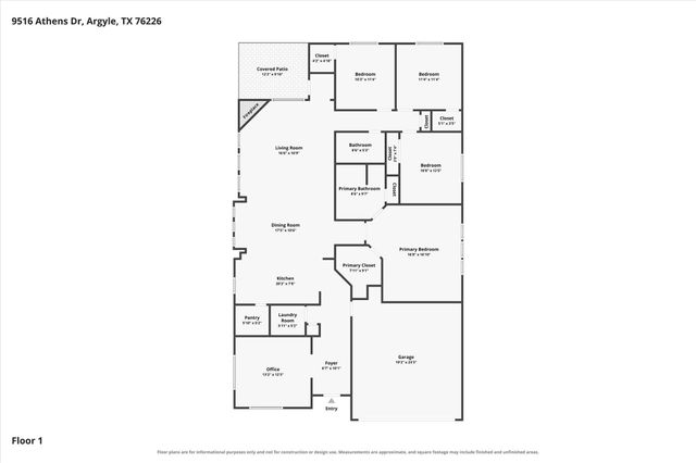 9516 Athens Drive, Denton, TX 76226