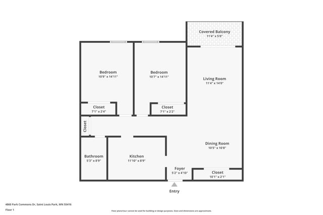 4860 Park Commons Drive 211, Saint Louis Park, MN 55416
