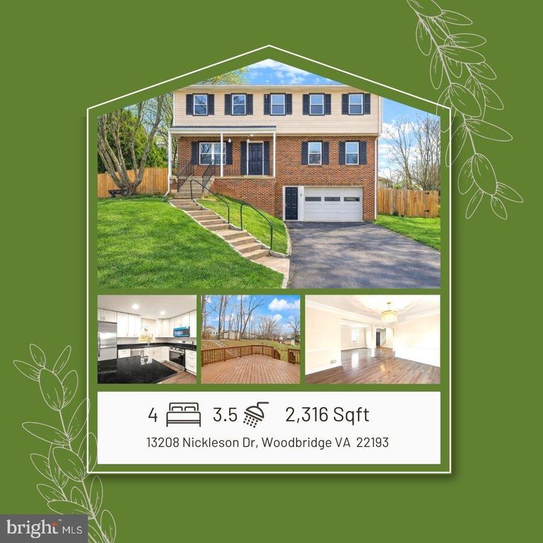 13208 NICKLESON DR, Woodbridge, VA 22193