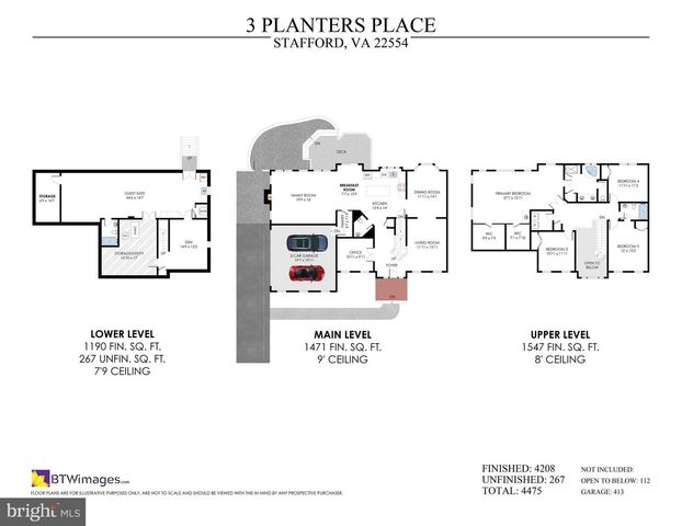 3 PLANTERS PL, Stafford, VA 22554
