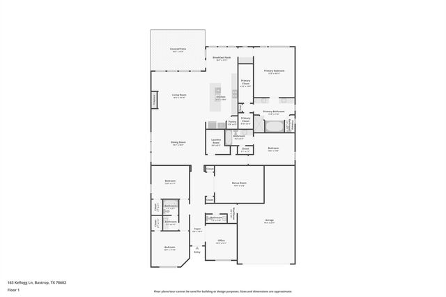 163 Kellogg LN, Bastrop, TX 78602