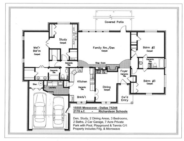 15555 Mosscove Circle, Dallas, TX 75248