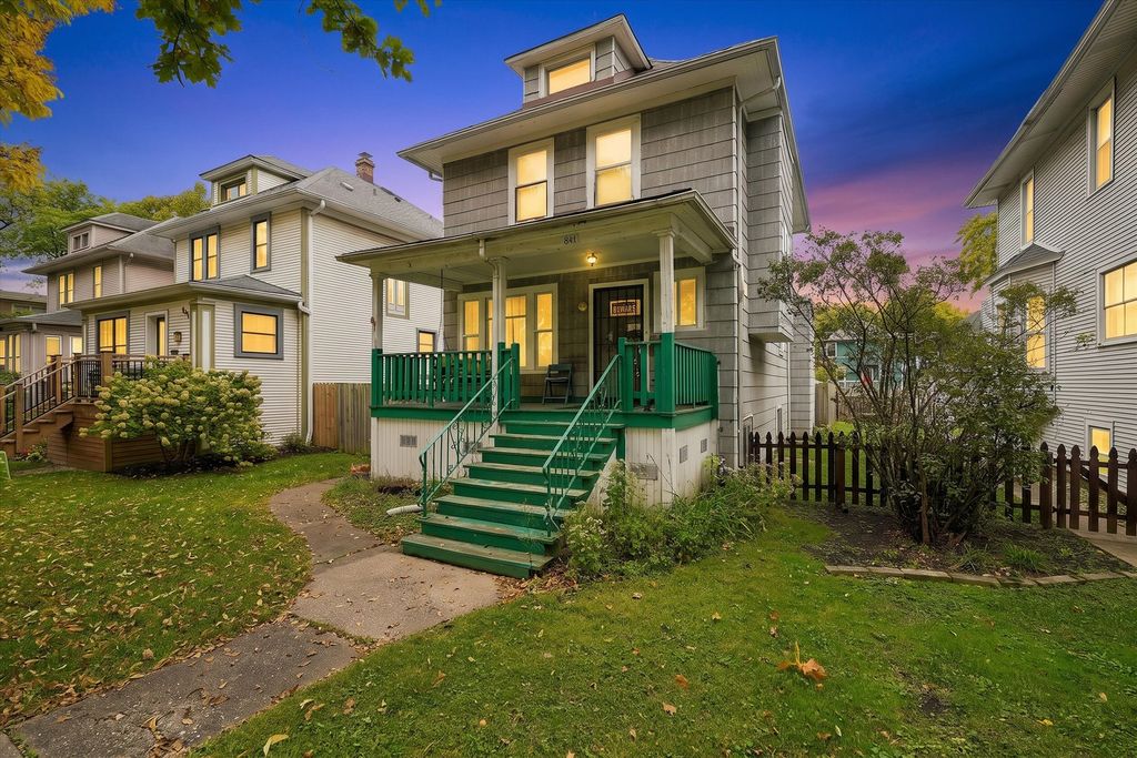 841 S Harvey Avenue, Oak Park, IL 60304 — exterior