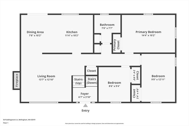 56 Puddingstone Ln, Bellingham, MA 02019