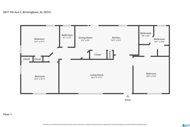 5817 7TH AVENUE S, Birmingham, AL 35212