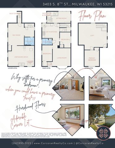 3403 S 8th STREET, Milwaukee, WI 53215