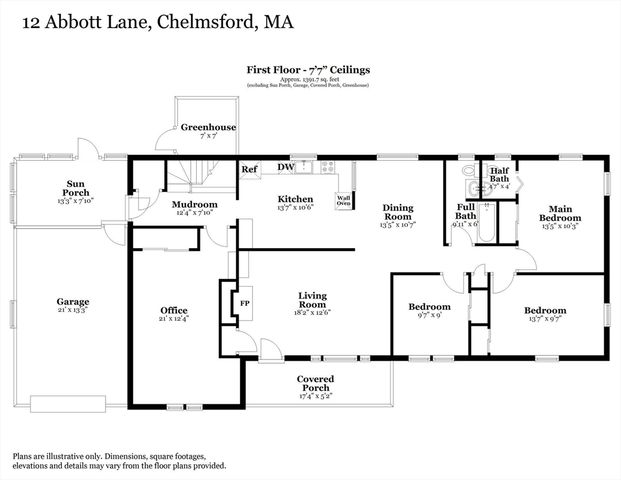 12 Abbott Lane, Chelmsford, MA 01824