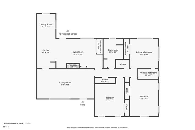 2605 Woodmere Drive, Dallas, TX 75233