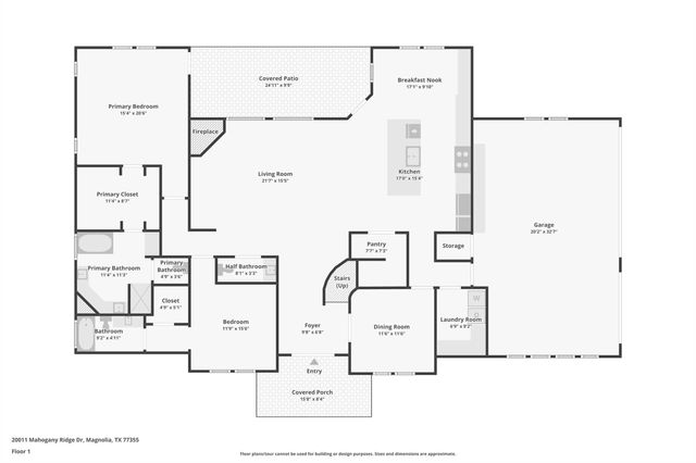 20011 Mahogany Ridge Drive, Magnolia, TX 77355