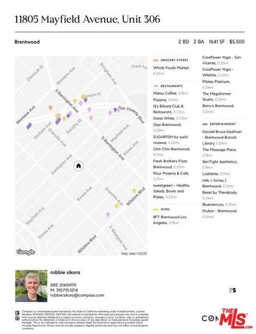 11805 Mayfield Avenue 306, Los Angeles, CA 90049