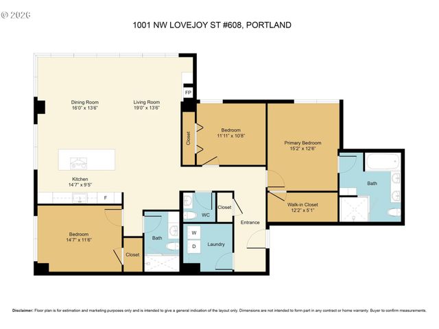 1001 Nw LOVEJOY St 608, Portland, OR 97209