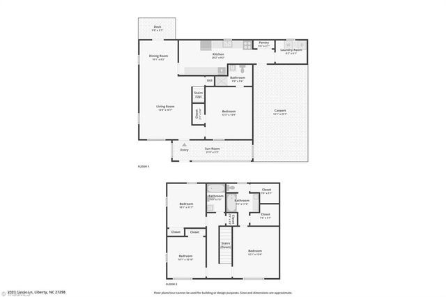 2303 Clacie Lane, Liberty, NC 27298