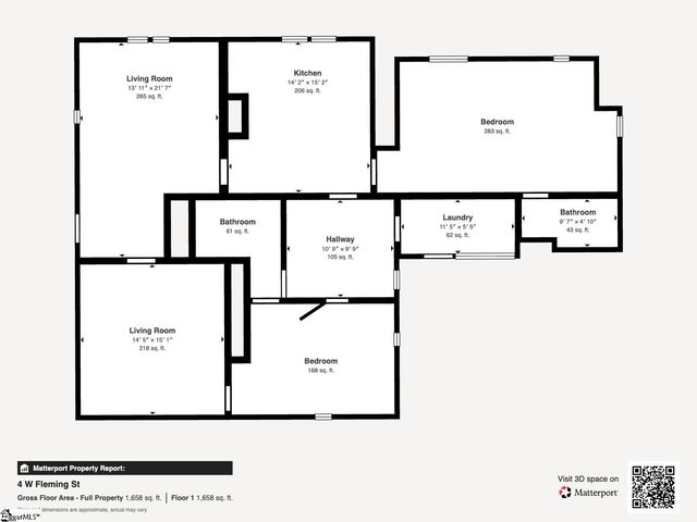 4 W Fleming Street, Ware Shoals, SC 29692