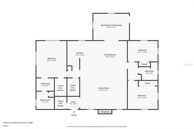 24350 LANARK ROAD, Brooksville, FL 34601