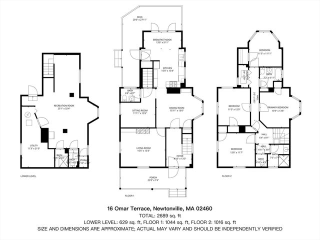 16 Omar Ter, Newton, MA 02460