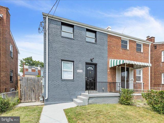 4346 SE G ST SE, Washington, DC 20019