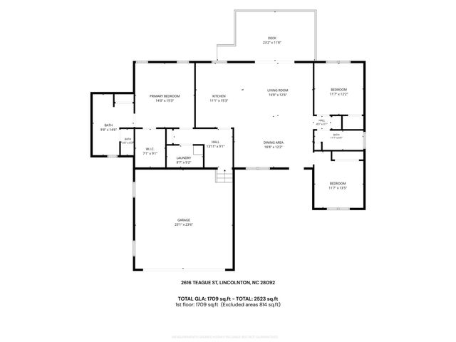 2616 Teague Street, Lincolnton, NC 28092