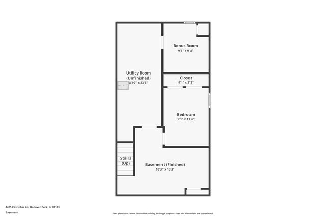 4425 Castlebar Lane, Hanover Park, IL 60133