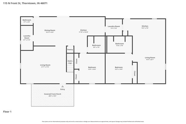 115 N Front Street, Thorntown, IN 46071