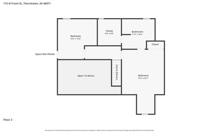 115 N Front Street, Thorntown, IN 46071