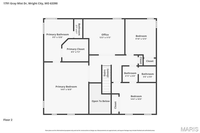 1791 Gray Mist Drive, Wright City, MO 63390